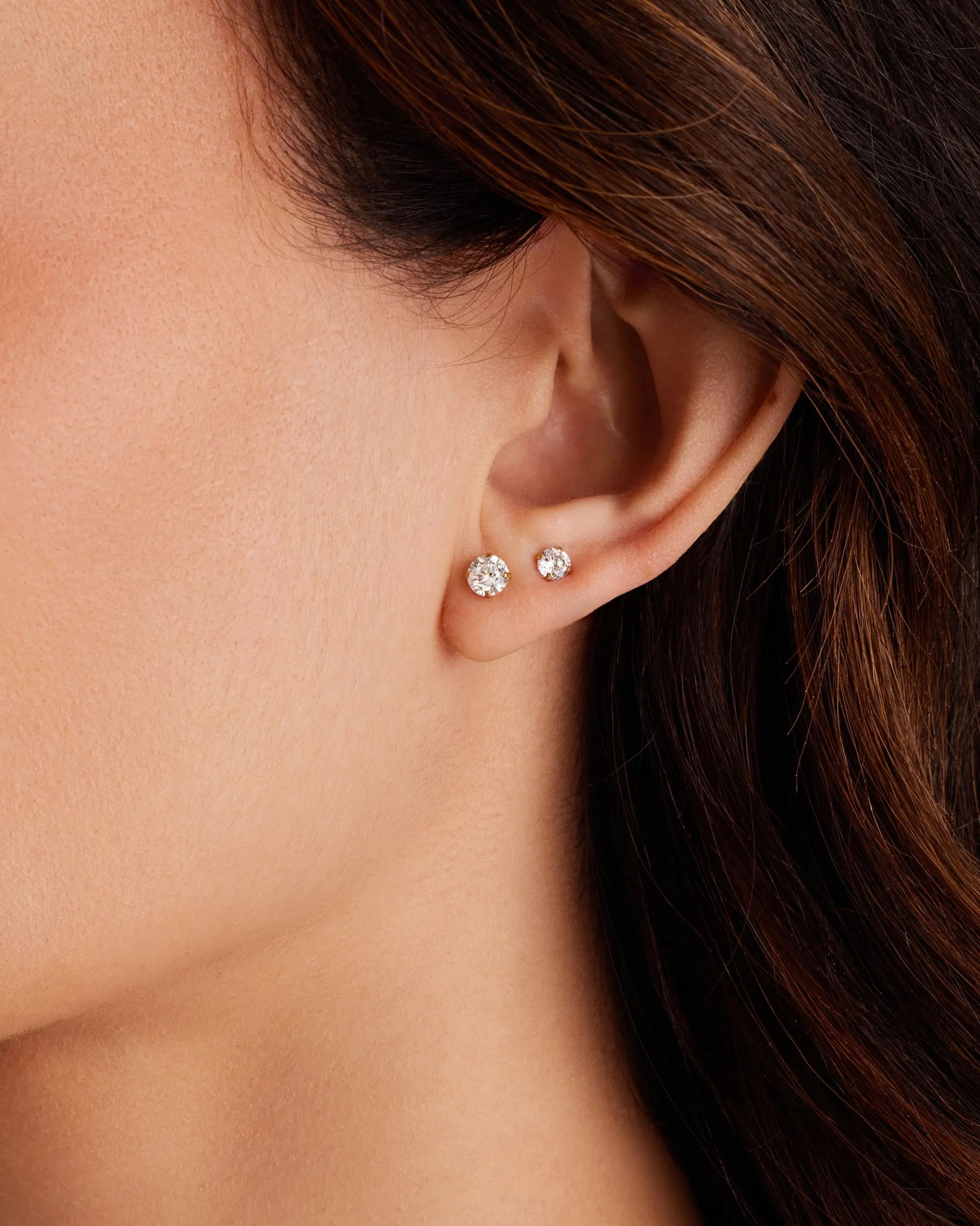 PAVOI Studs-Moissanite Studs