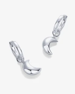 PAVOI Charms|Dangle & Threader-Moonshot Dangle Huggies