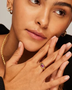 PAVOI Statement|Statement-Multi Colored Chunky Ring