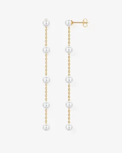 PAVOI Dangle & Threader-Multi Pearl Drop Earrings