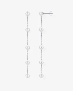 PAVOI Dangle & Threader-Multi Pearl Drop Earrings
