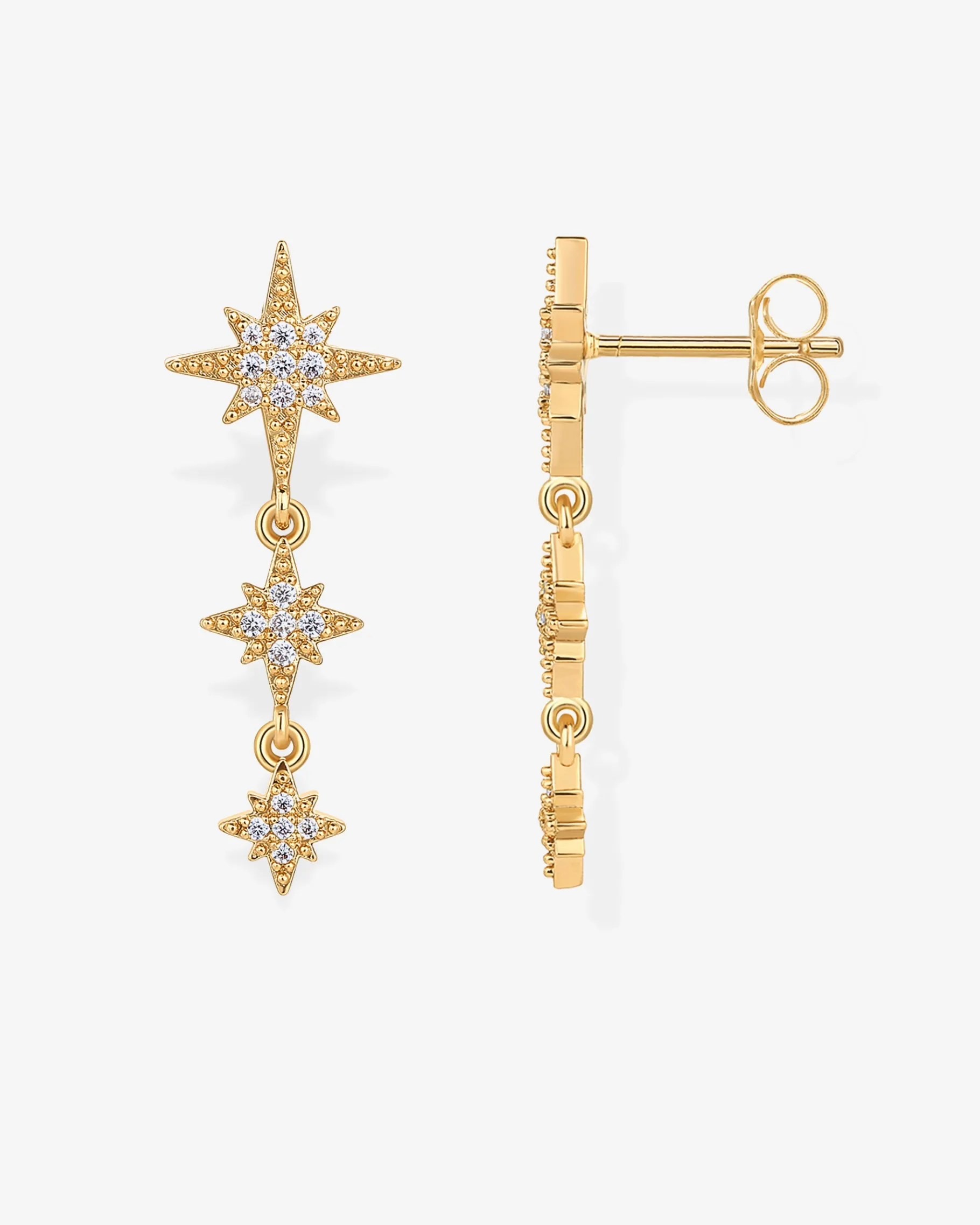 PAVOI Dangle & Threader-Multi Starburst Drop Earrings