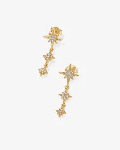 PAVOI Dangle & Threader-Multi Starburst Drop Earrings