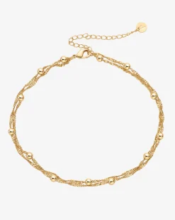PAVOI All Anklets-Mykonos Beaded Anklet