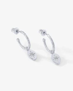PAVOI Dangle & Threader|Hoops-Night Sky Hoop
