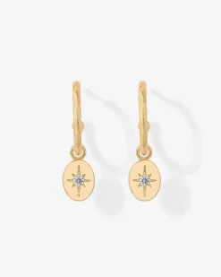 PAVOI Dangle & Threader|Hoops-Night Sky Hoop