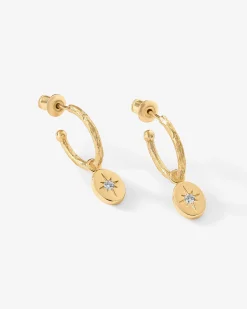PAVOI Dangle & Threader|Hoops-Night Sky Hoop
