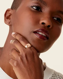 PAVOI Stackable-North Star Signet Ring
