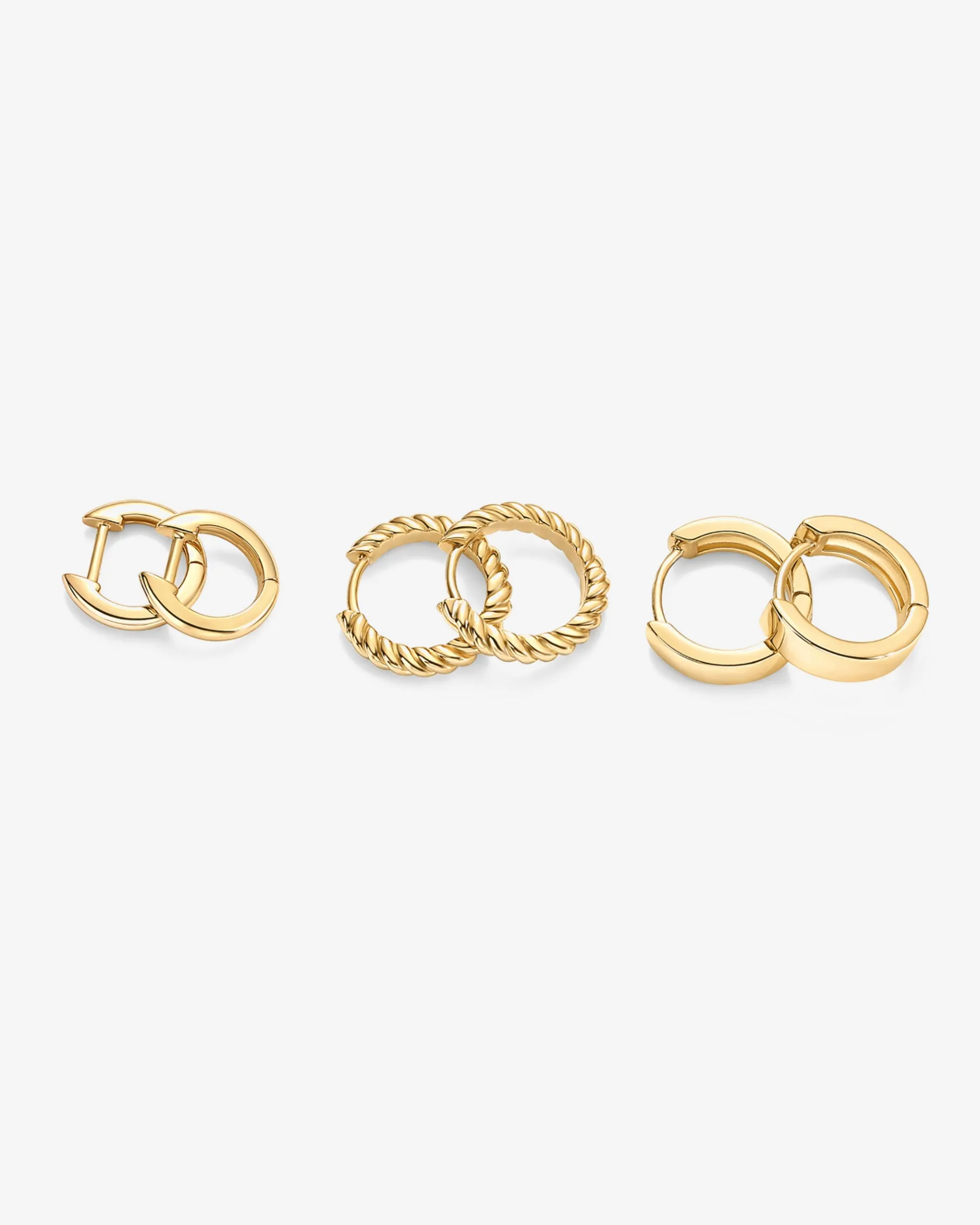 PAVOI Huggies|Hoops-Oasis Huggie Earring Pack