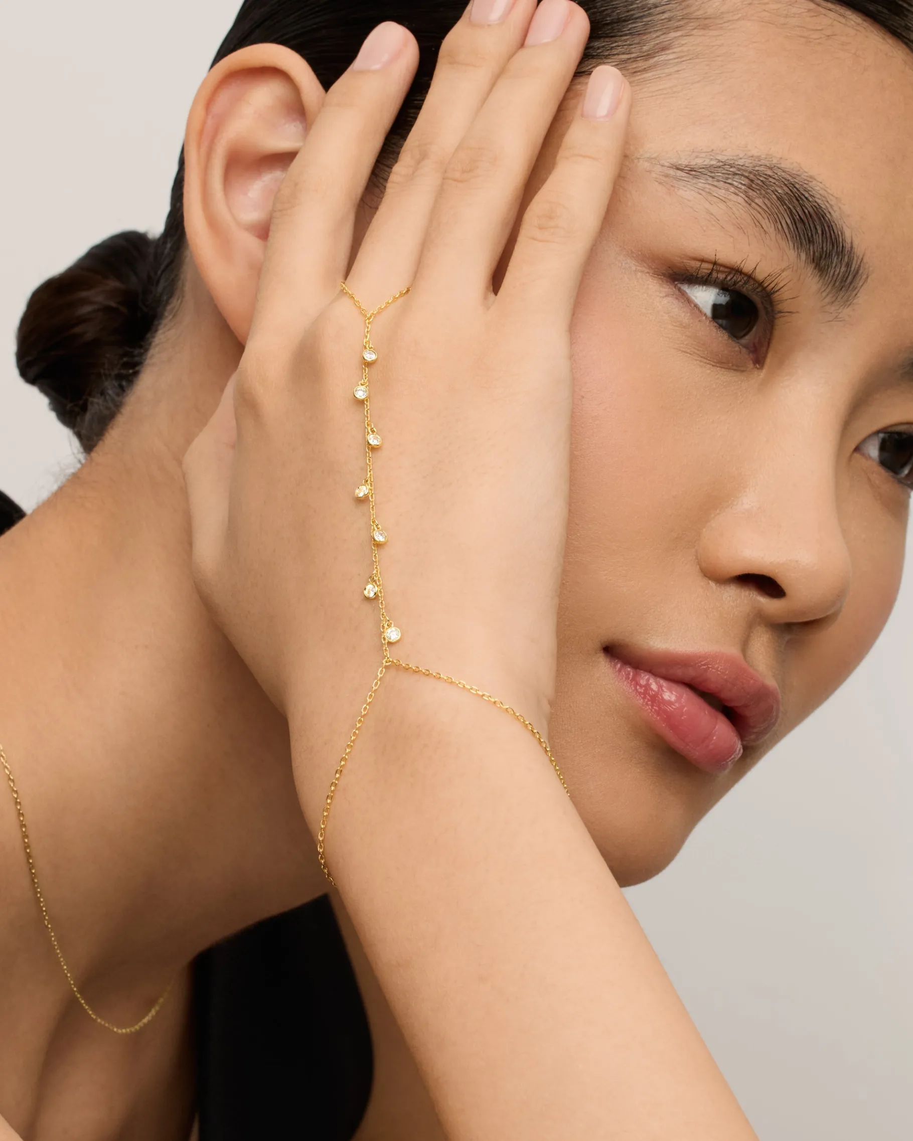 PAVOI Hand Chains-Olive Hand Chain