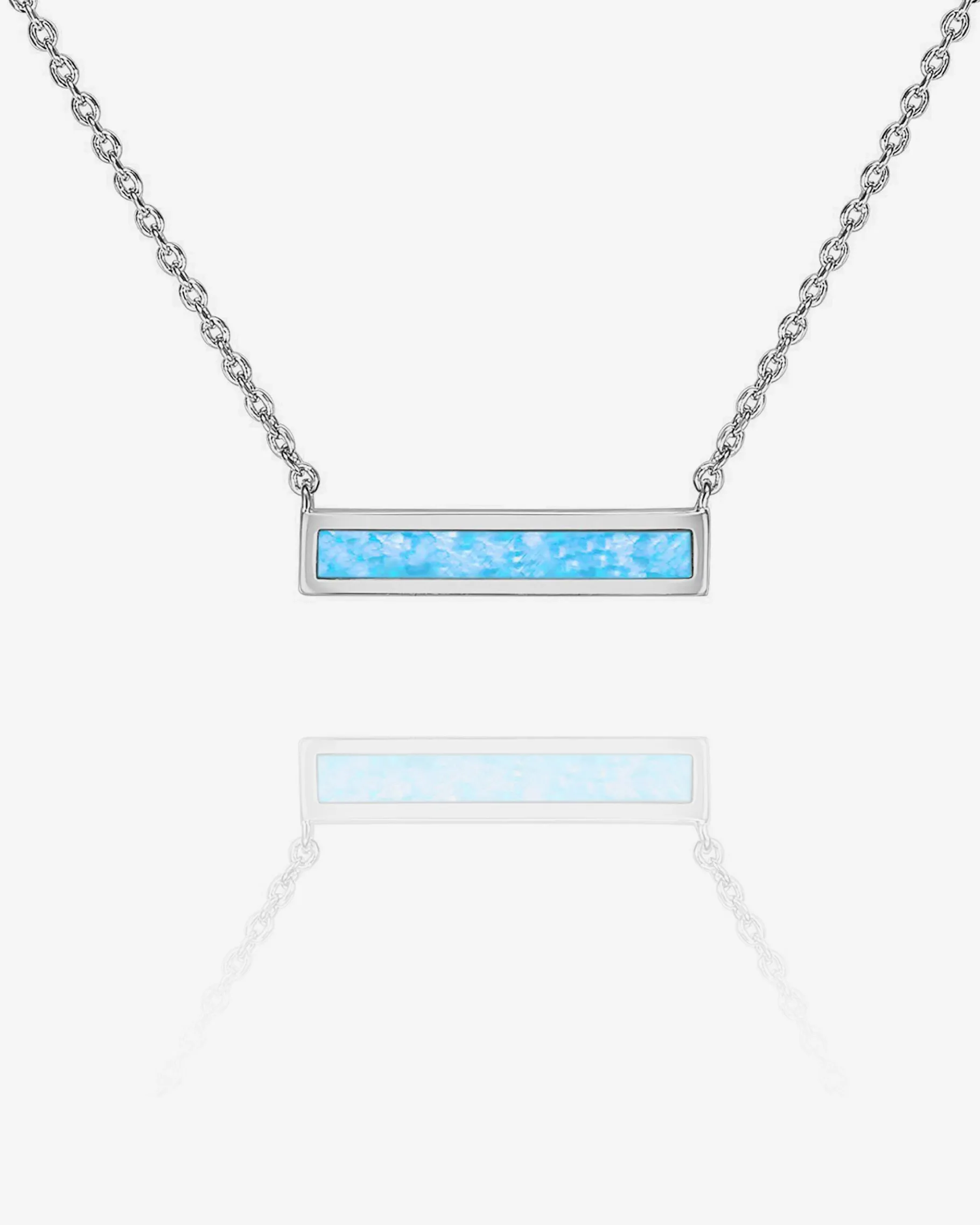 PAVOI Pendants-Opal Bar Necklace