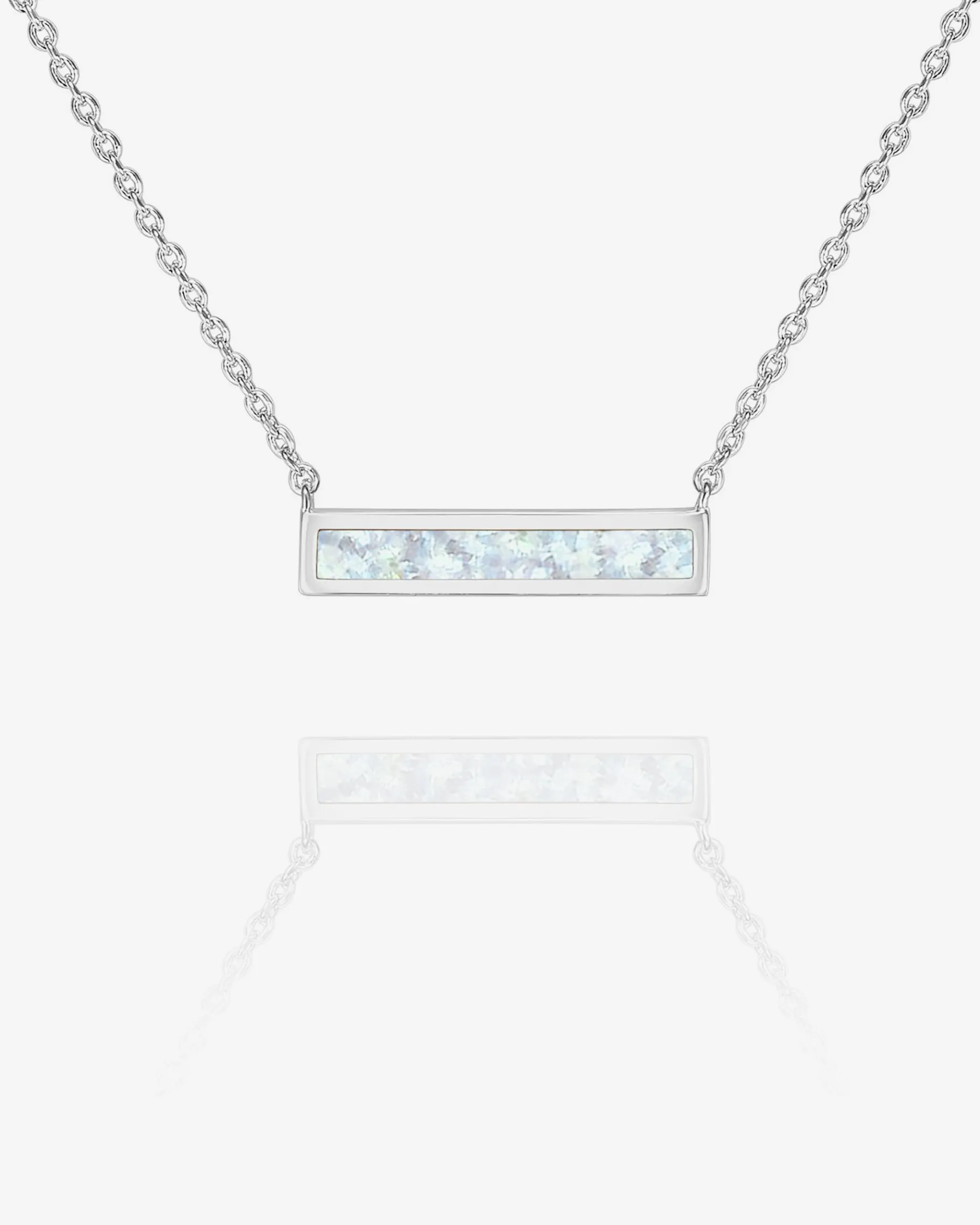 PAVOI Pendants-Opal Bar Necklace