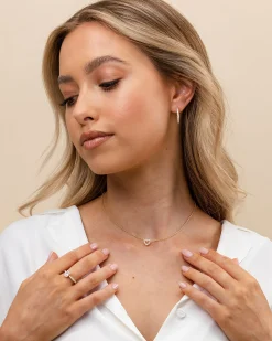PAVOI Pendants-Open Heart Necklace