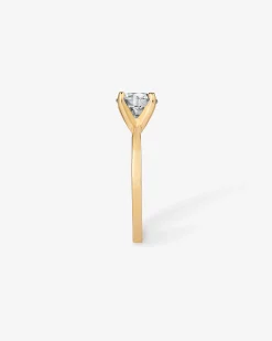 PAVOI Vermeil Rings-Open Your Heart Engagement Ring