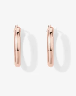 PAVOI Hoops-Oval Chunky Hoops