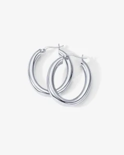 PAVOI Hoops-Oval Chunky Hoops