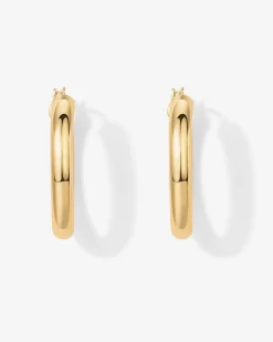 PAVOI Hoops-Oval Chunky Hoops