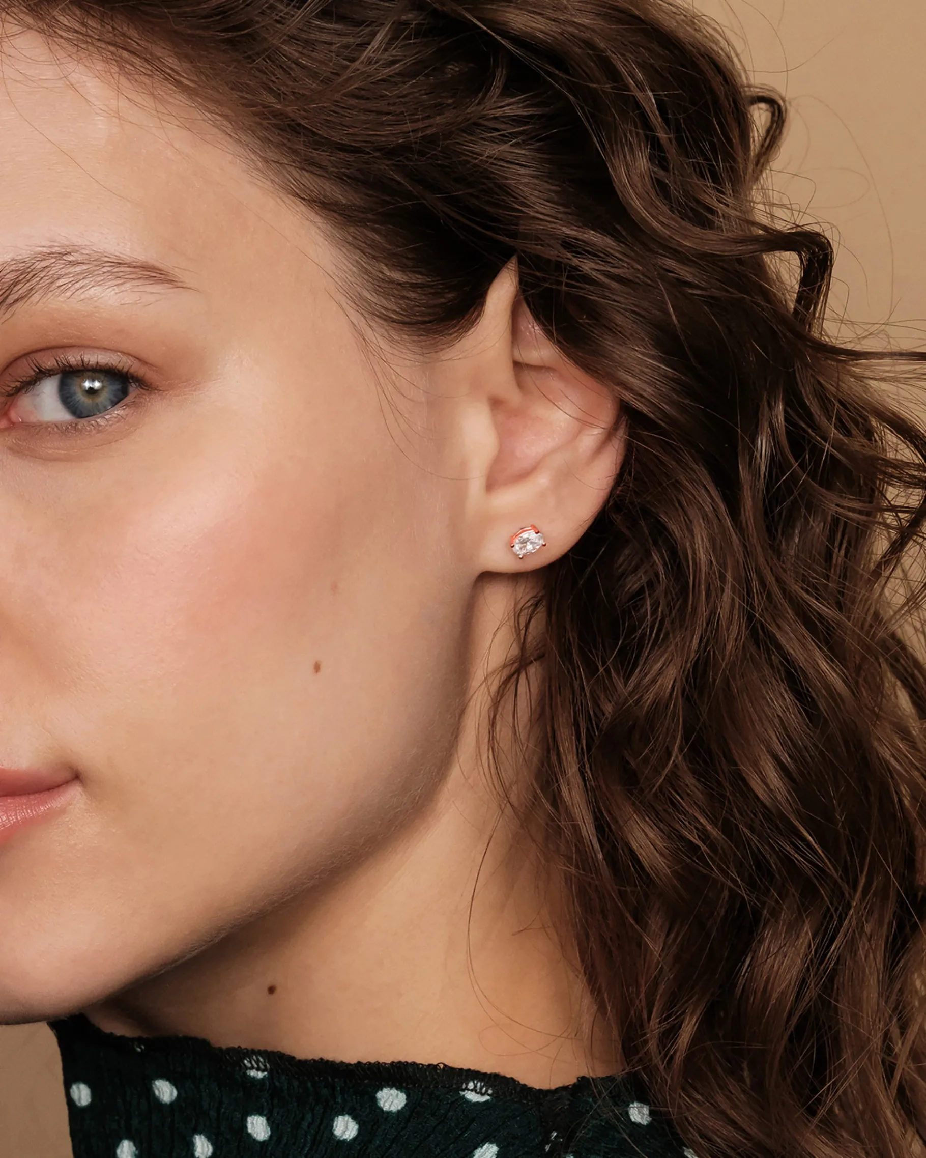 PAVOI Studs-Oval Studs