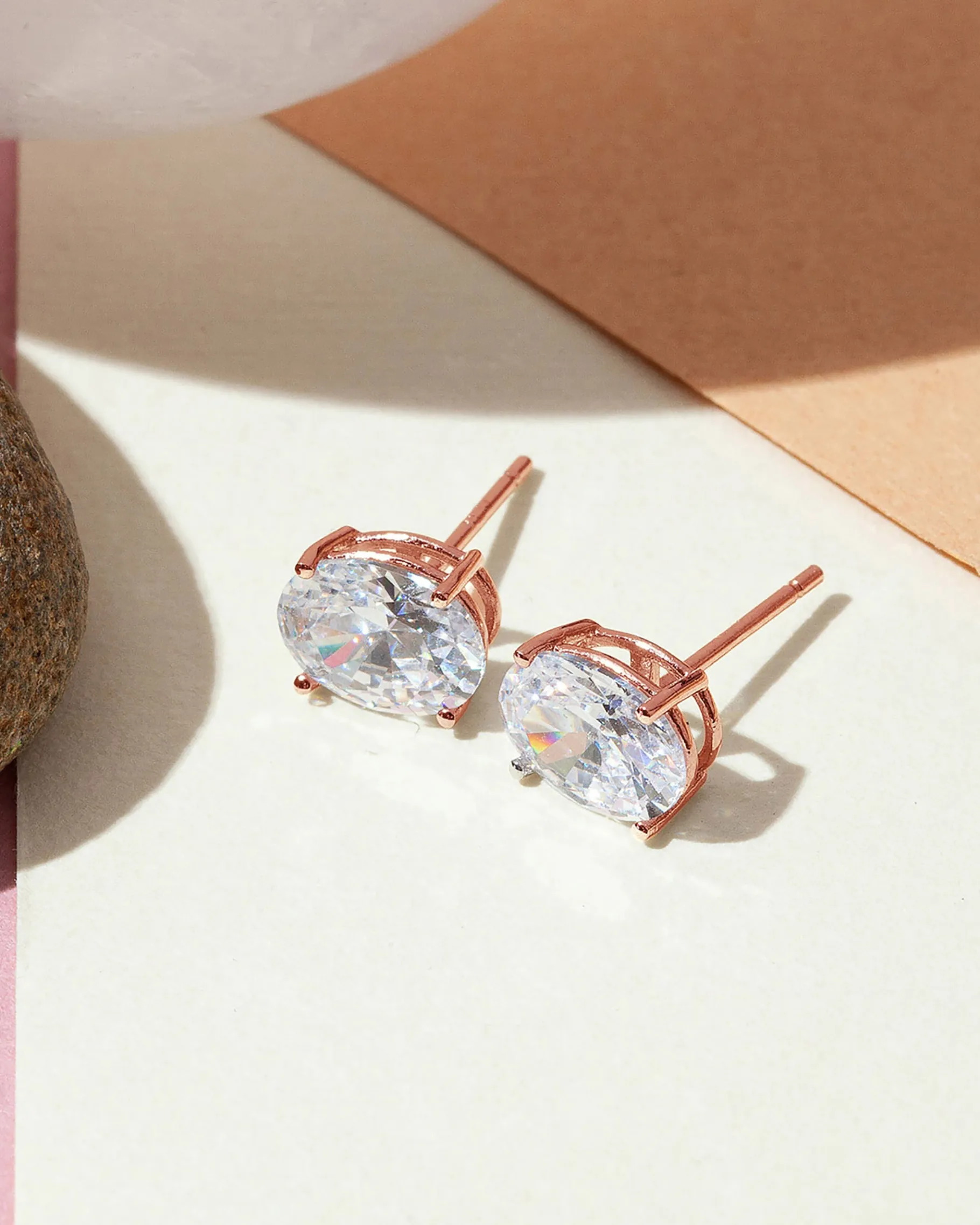 PAVOI Studs-Oval Studs