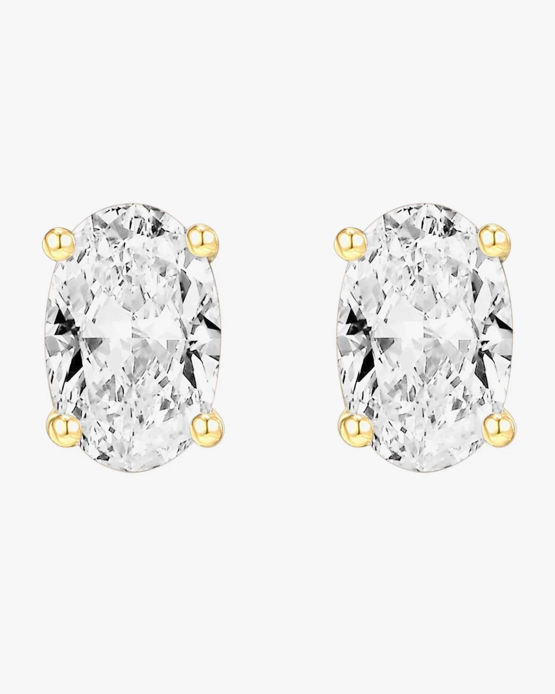 PAVOI Studs-Oval Studs
