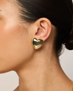 PAVOI Studs-Oversized Heart Stud