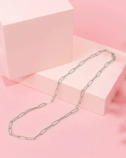 PAVOI Chains-Paperclip Chain Necklace