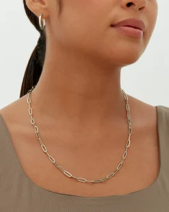 PAVOI Chains-Paperclip Chain Necklace