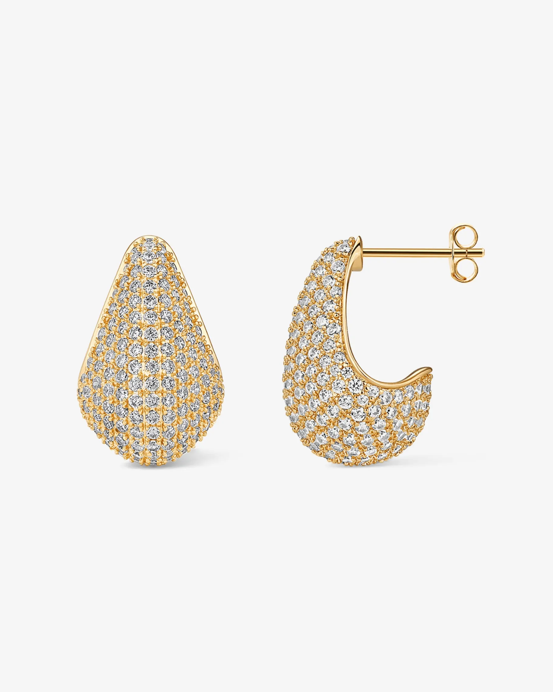 PAVOI Statement-Pavé Drop Earrings