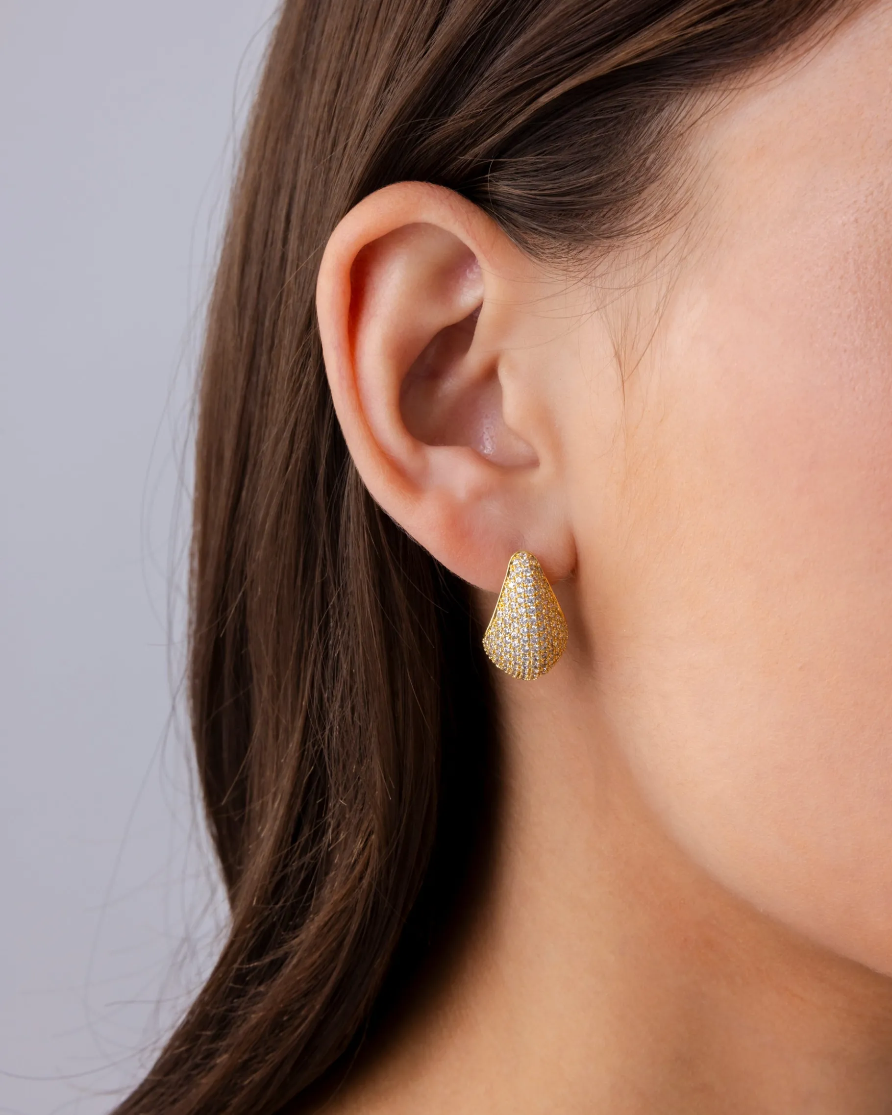 PAVOI Statement-Pavé Drop Earrings