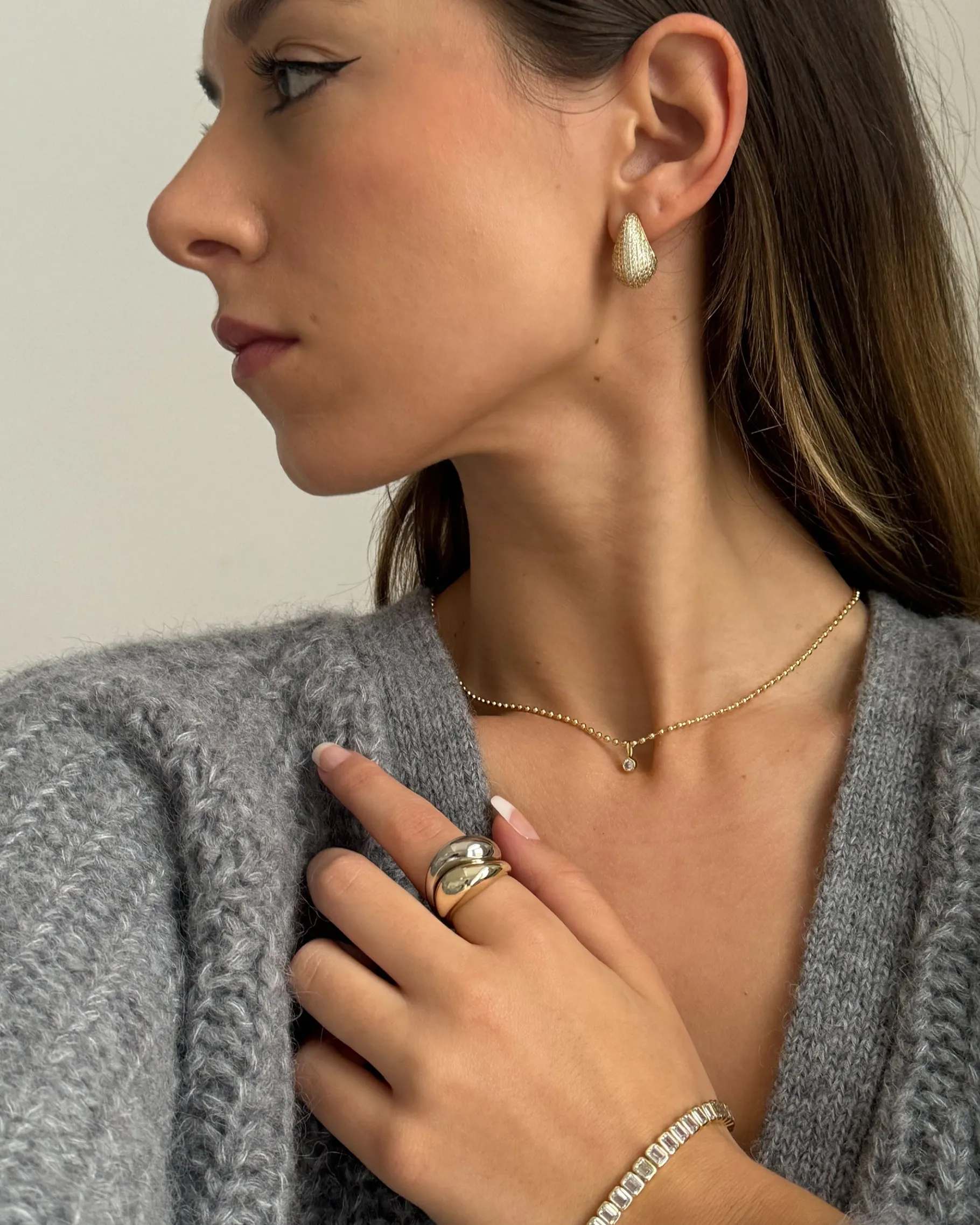 PAVOI Statement-Pavé Drop Earrings