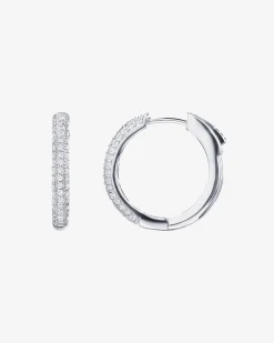 PAVOI Hoops-Pavé Hoops