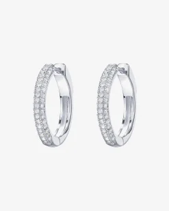 PAVOI Hoops-Pavé Hoops