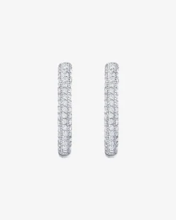 PAVOI Hoops-Pavé Hoops