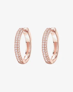 PAVOI Hoops-Pavé Hoops
