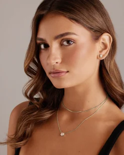 PAVOI Studs-Pear Halo Studs