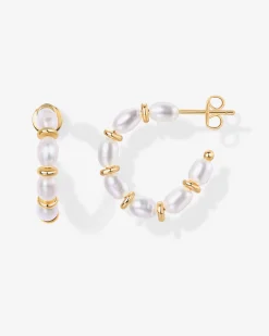PAVOI Huggies-Pearl Hoop Huggies