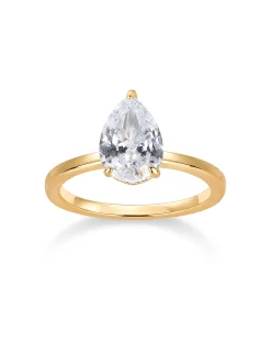 PAVOI Engagement-Perfect Pear Ring