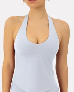 PAVOI Low Support Bras|Tanks-Performance Halter Tank