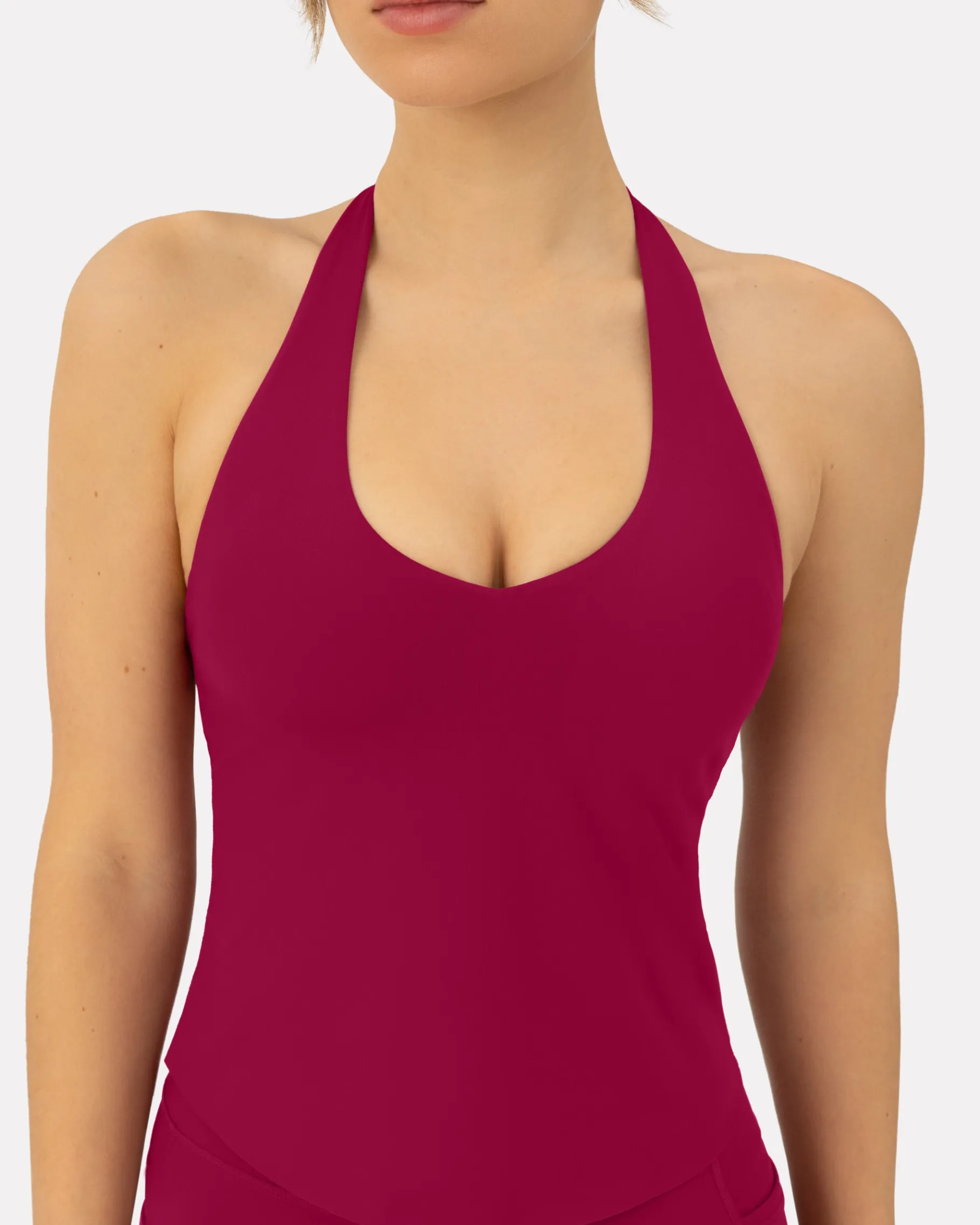 PAVOI Low Support Bras|Tanks-Performance Halter Tank
