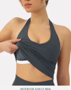 PAVOI Low Support Bras|Tanks-Performance Halter Tank
