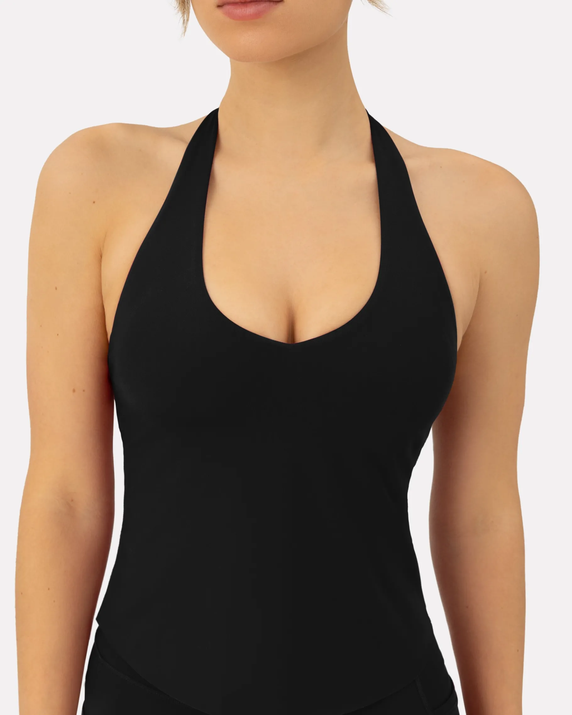 PAVOI Low Support Bras|Tanks-Performance Halter Tank