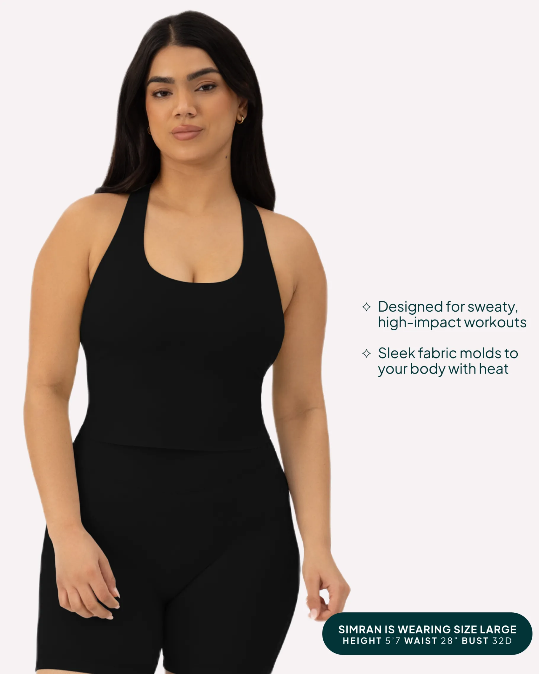 PAVOI Medium Support Bras|Tanks-Performance Medium-Support Racerback Tank Top