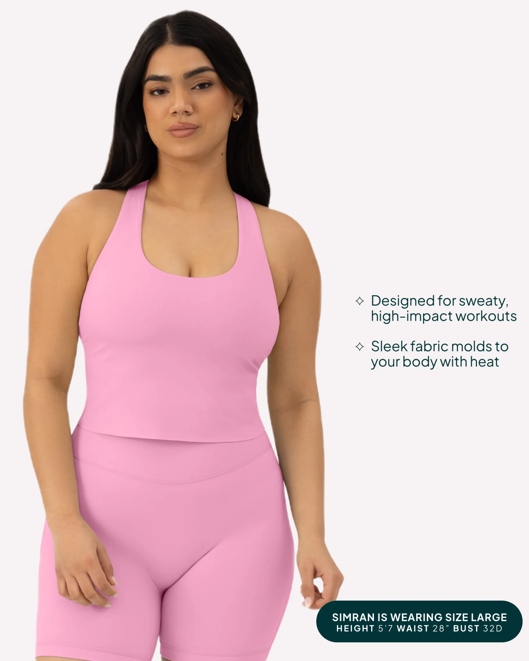 PAVOI Medium Support Bras|Tanks-Performance Medium-Support Racerback Tank Top
