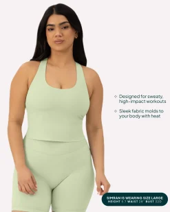 PAVOI Medium Support Bras|Tanks-Performance Medium-Support Racerback Tank Top