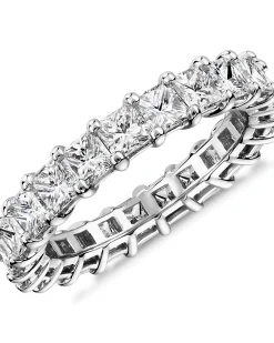 PAVOI Stackable|Eternity-Princess Cut Eternity Band