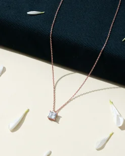 PAVOI Pendants-Princess Cut Pendant