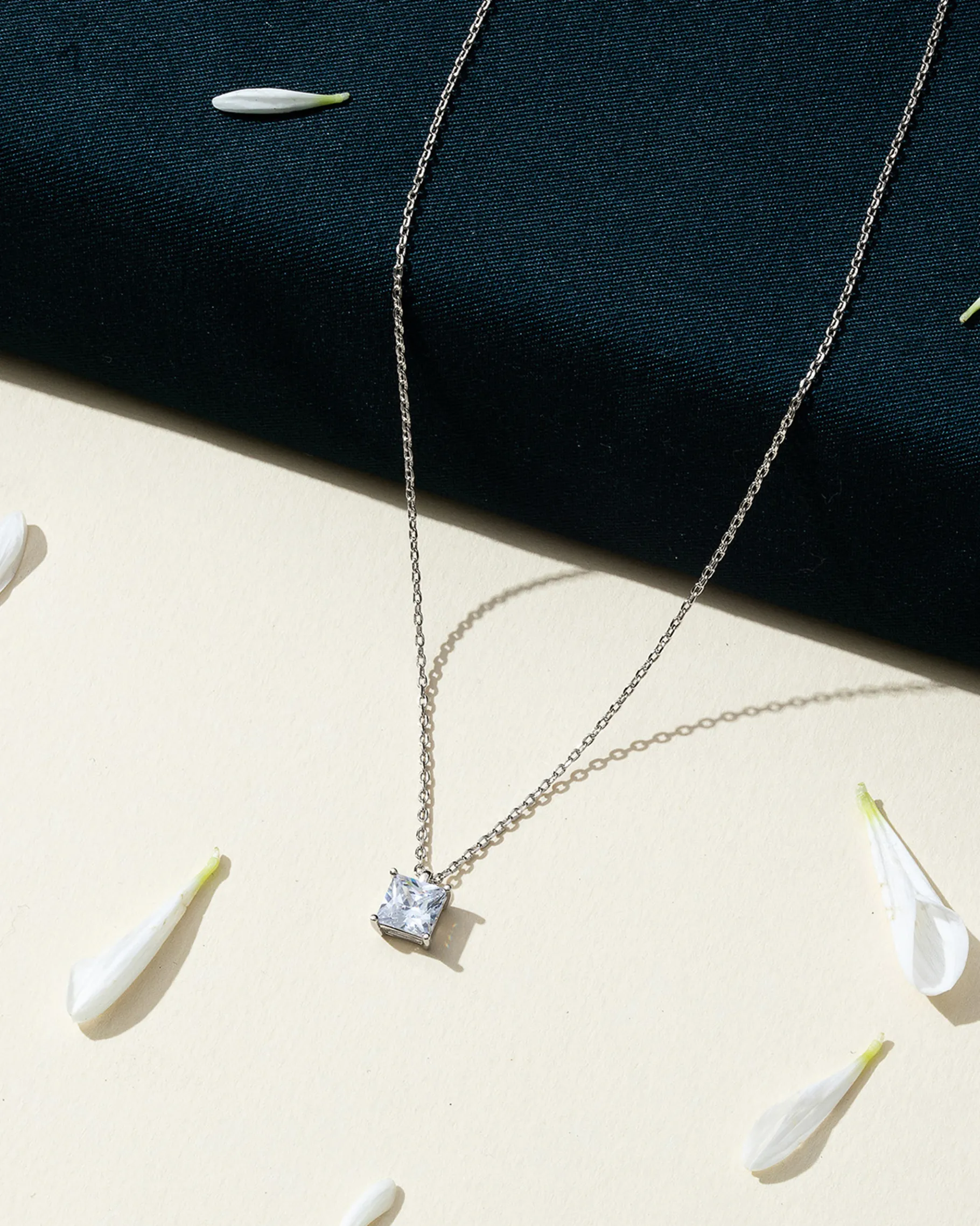 PAVOI Pendants-Princess Cut Pendant
