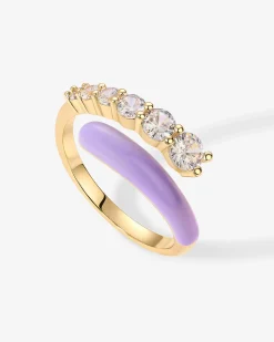 PAVOI Statement|Statement-Provence Enamel Open Ring