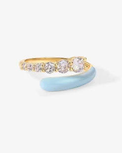 PAVOI Statement|Statement-Provence Enamel Open Ring