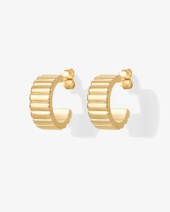 PAVOI Hoops-Ridges Ribbed